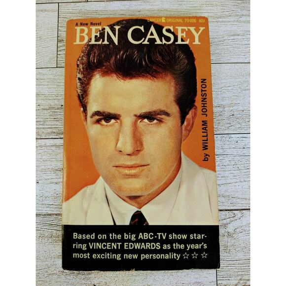 Vtg 1962 - Ben Casey - TV Tie In Paperback Book - William Johnston - Picture 1 of 13
